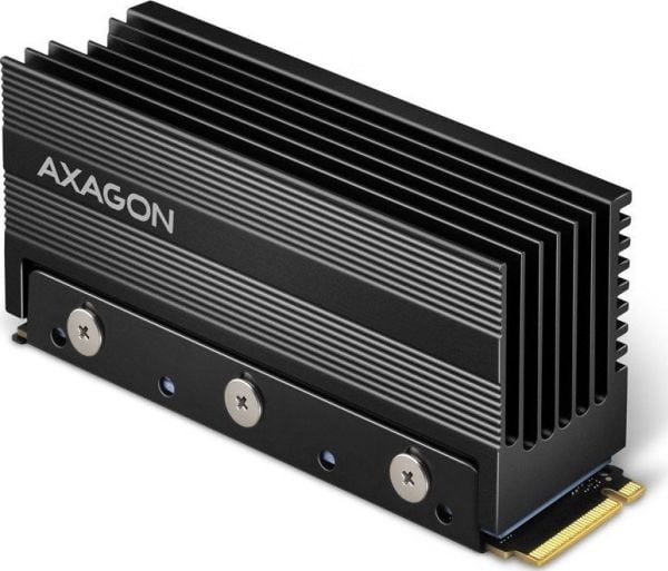 AXAGON CLR-M2XL - Fasttilstands-drevvarmelegeme - M.2 NVMe Card / SATA