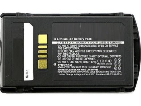 Zebra - Håndholdt batteri (høy kapasitet) - litiumion - 5200 mAh (en pakke 10) - for Zebra MC3200, MC3200 Gun Premium, MC3200 Premium, MC3200 Standard