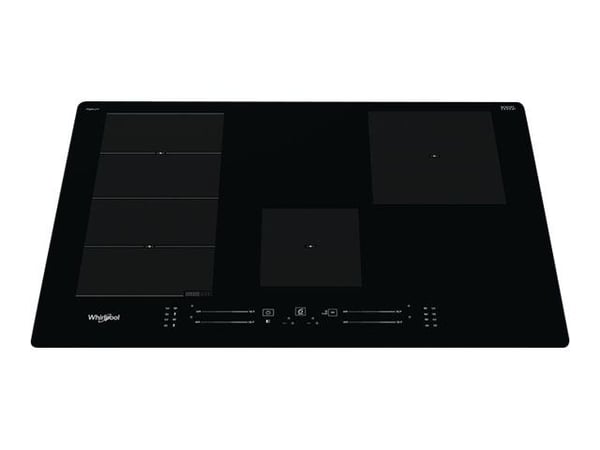 Whirlpool WF S0377 NE/IXL - Induksjonskomfyrtopp - 4 plater - Nisje - bredde: 75 cm - dybde: 48 cm - svart