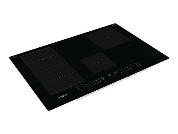 Whirlpool WF S0377 NE/IXL - Induktionshäll - 4 kokplattor - Fördjupning - bredd: 75 cm - djup: 48 cm - svart