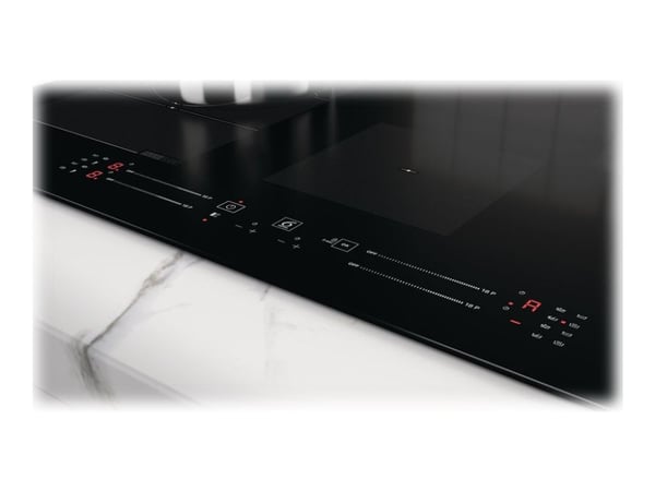 Whirlpool WF S0377 NE/IXL - Induksjonskomfyrtopp - 4 plater - Nisje - bredde: 75 cm - dybde: 48 cm - svart