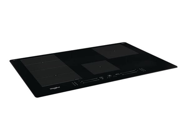 Whirlpool WF S0377 NE/IXL - Induksjonskomfyrtopp - 4 plater - Nisje - bredde: 75 cm - dybde: 48 cm - svart