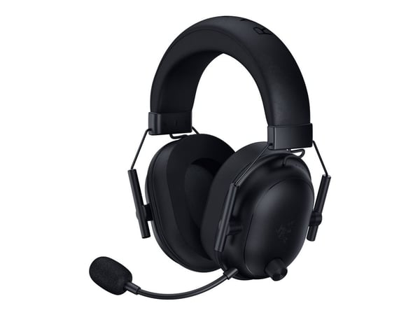 Razer BlackShark V2 HyperSpeed - Hodesett - full størrelse - Bluetooth / 2,4 GHz radiofrekvens - trådløs, kablet - USB-C - lydisolerende