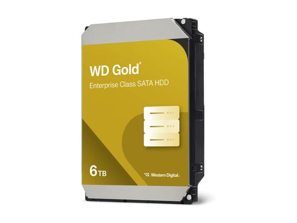 WD Gold WD6004FRYZ - Harddisk - 6 TB - intern - 3,5"