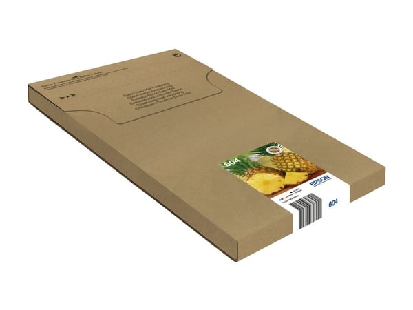 Epson Multipack 4-colours 604 EasyMail, Perusvärintuotto, Musta, Syaani, Magenta, Keltainen, 3,4 ml, 2,4 ml, 1 kpl, Monipakkaus