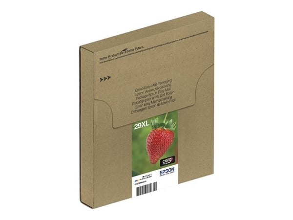 Epson Multipack 29XL EasyMail - 4-pack - XL - svart, gul, cyan, magenta - original - postbar - blekkpatron - for Expression Home XP-245, 247, 255, ...