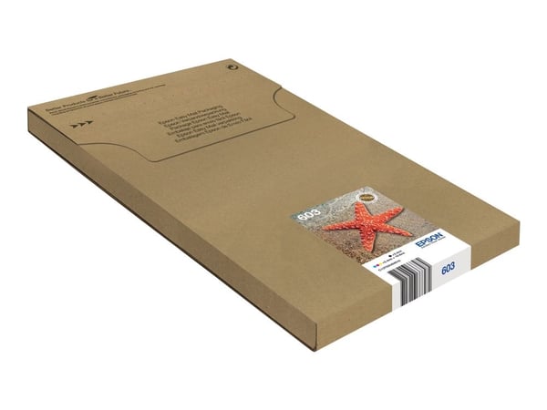 Epson Multipack 4-colours 603 EasyMail, Perusvärintuotto, 3,4 ml, 2,4 ml, 1 kpl, Monipakkaus