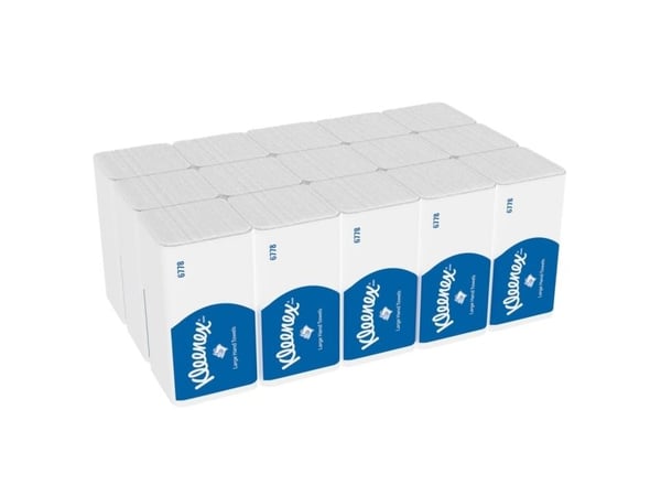 Kleenex 6778, 15 stykker, 21,5 cm, 10,6 cm, 31,8 cm, 13 mm, 322 g