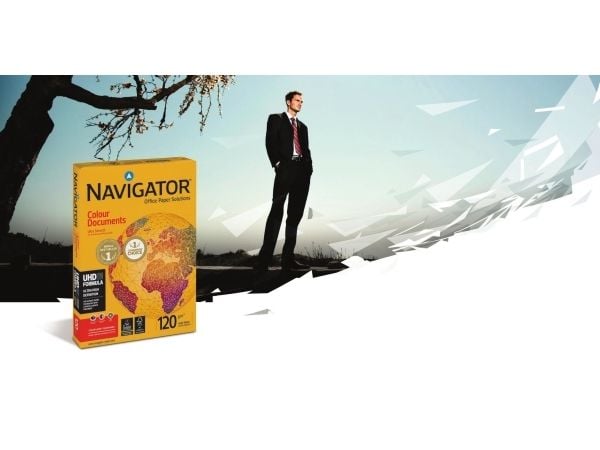 Navigator Colour Documents - Premiumvit - A4 (210 x 297 mm) - 120 g/m² - 250 ark vanligt papper