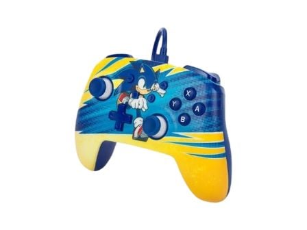 PowerA - Spelkontroll - kabelansluten - Sonic Boost - för Nintendo Switch, Nintendo Switch OLED