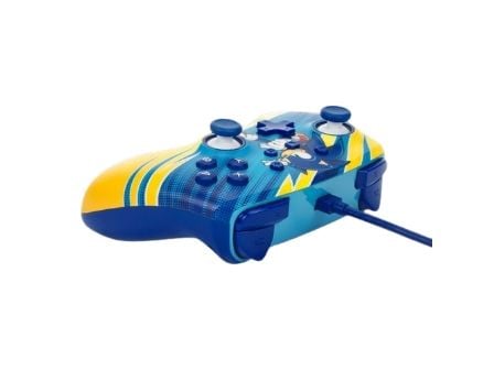 PowerA - Spelkontroll - kabelansluten - Sonic Boost - för Nintendo Switch, Nintendo Switch OLED