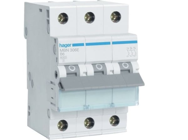 Hager MBN306E, 230 - 400 V
