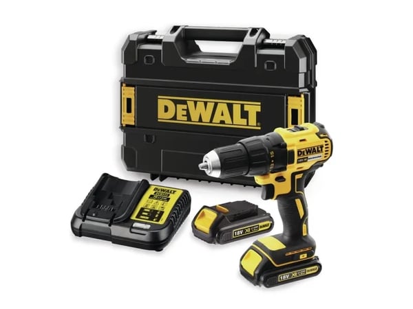 DeWALT DCD777S2T - Porakone/porakone - akkuporakone - 2-nopeuksinen - avaimeton porakori 13 mm - 65 N-m - 2 akkua - 18 V