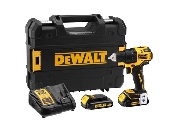 DeWALT DCD708S2T-QW, Pistooliporakone, Avaimeton, 1650 RPM, 3 cm, 450 RPM, 65 Nm