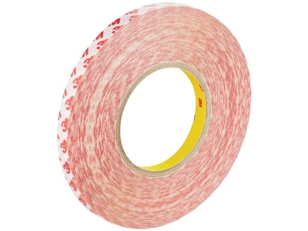 3M dobbeltsidig selvklebende tape 19mmx50m gjennomsiktig, 3M-GPT-020P tykkelse 0,2mm (7100269702)