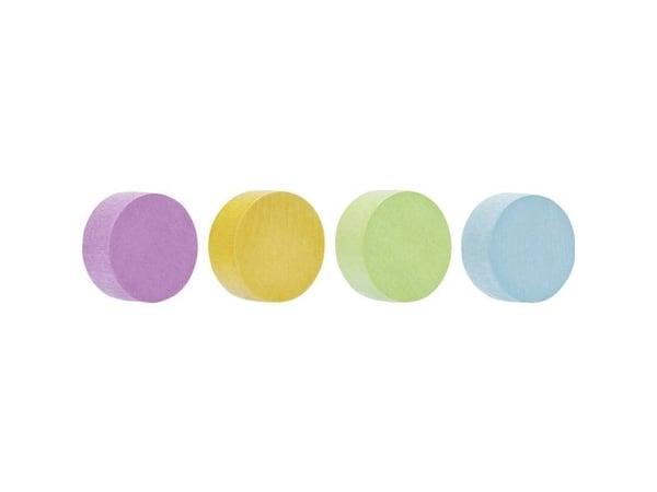 Magnetoplan Magnet Circle (Ø) 30 mm Rosa, Ljusorange, Ljusgrön, Ljusblå 4 st 16654410