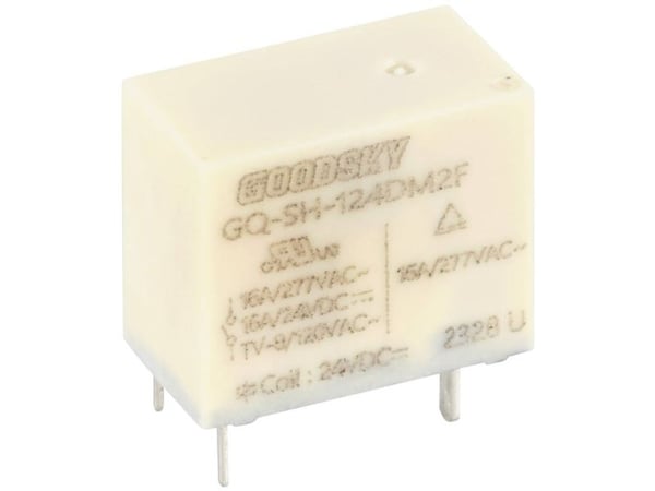 GoodSky GQ-SH-124DM2F printrelé 24 V/DC 16 A, 1 x sluttkontakt, 1 stk