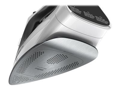 Braun TexStyle 7 Pro SI 7149 - Ångstrykjärn med automatisk avstängning - sula EloxalPlus FreeGlide 3D - 2900 W - vit / svart