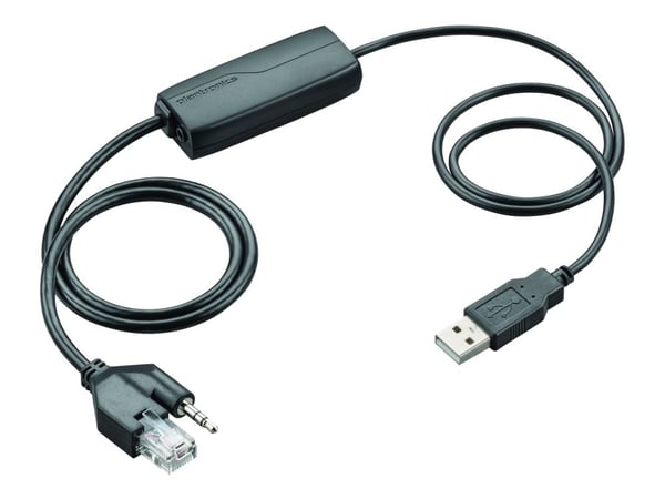 HP Poly APP-51 - Headset-adapter - för Poly CCX 350; Edge E100, E200, E220, E300, E320, E350, E400, E450, E500, E550; VVX 150