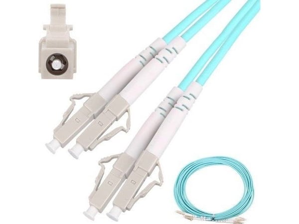Extralink LC/UPC-LC/UPC | Liitäntäjohto | Multimode, OM3, Duplex, 3mm, 5m