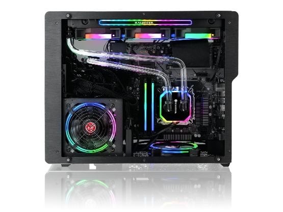Raijintek Ophion M Evo ALS Micro-ATX Case - svart