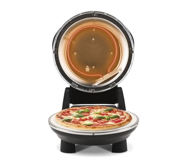 G3 Ferrari Pizzeria Snack Napoletana, 1 pizza(er), Sort, 31 cm, 400 °C, Stein, 1200 W