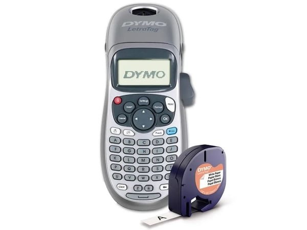 DYMO LetraTag 2174577, ABC, Suoralämpö, Väri, Langaton, Hopea