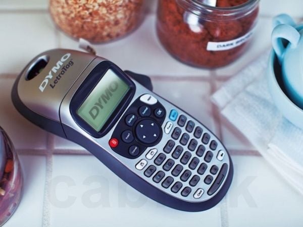 DYMO LetraTag 2174577, ABC, Suoralämpö, Väri, Langaton, Hopea