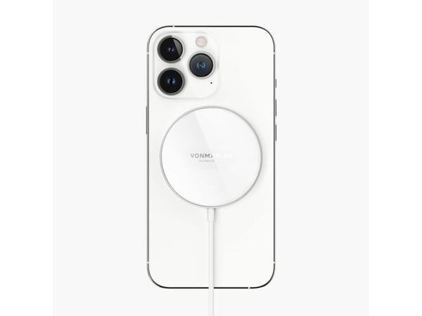 Vonmählen Aura Mini, Innendørs, USB, 1,5 m, Sølv, Hvit