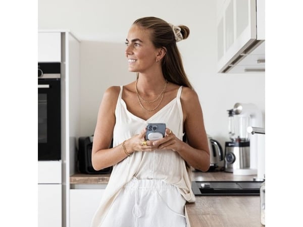 Vonmählen Aura Mini, Innendørs, USB, 1,5 m, Sølv, Hvit