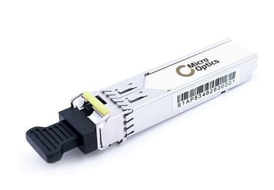 Lanview - SFP (mini-GBIC) transceivermodul (tilsvarer: Huawei SFP-BX-D-53-LC) - 1GbE - LC Duplex enkeltmodus - opp til 10 km - 1550 (TX) / 1310 (RX...