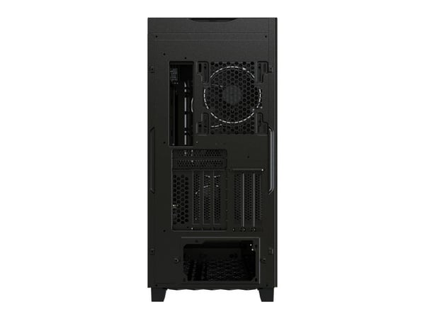 AORUS C500 GLASS - Mid tower - ATX - genomskinlig sidopanel (härdat glas) - ingen strömförsörjning (ATX) - svart - USB/ljud