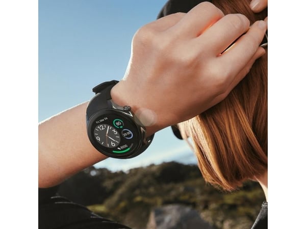 OnePlus Watch 2 - 46 mm - smartklokke med stropp - fluorelastomer - håndleddstørrelse: 140-210 mm - display 1.43" - 32 GB - Bluetooth, Wi-Fi, NFC -...