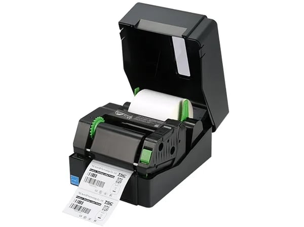 TSC TE300, Direkte Termisk & Termisk overføring, 300 x 300 DPI, 127 mm/sek, Koblet med ledninger (ikke trådløs), Sort