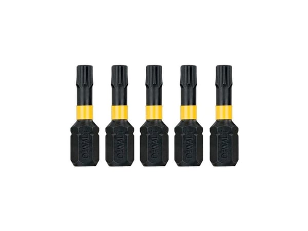 DEWALT IMPACT TIP T30x25 / 5kpl EXTREME IMPACT TORSION TIP T30x25 / 5kpl