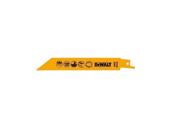Dewalt DEWALT Kobolttiteräksestä valmistetut sahanterät (kokonaispituus 152 mm, hammasväli 1,4 mm - teräkselle ja 3 mm paksuille värimetalleille) -...