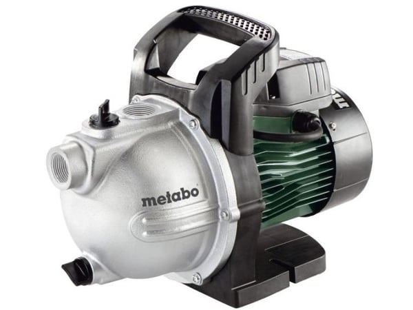Metabo P 2000 G, 450 W, 3 stang, 2000 l/t, Sort, Grønn, Sølv