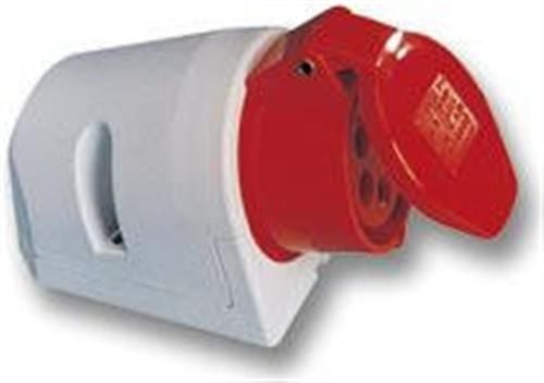 PCE CEE vägguttag 5P 32A 400V