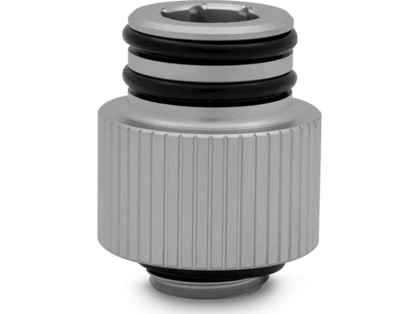 EK-Quantum Torque Push-In Adapter M 14 - Satin Titanium, Verbindung