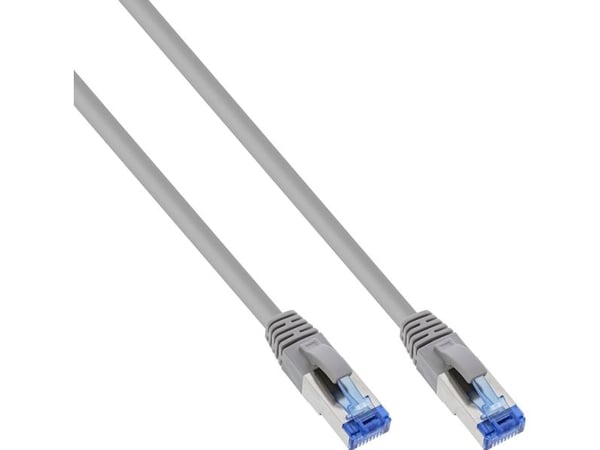 InLine 76833, 0,3 m, Cat6a, S/FTP (S-STP), RJ-45, RJ-45, Grå