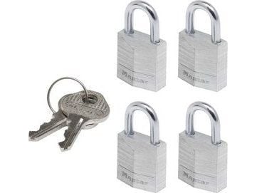 MASTER LOCK 9120EURQNOP, Luggage key lock, Alle merker, Aluminium, Aluminium, Stål, Ryggsekk, Stresskoffert, Duffelbag, Laptop bag, Koffert, Sport bag