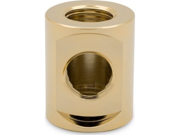 EK Water Blocks 3831109849903, Passende, Messing, Gull, 1/4", 28 mm, 2,3 cm