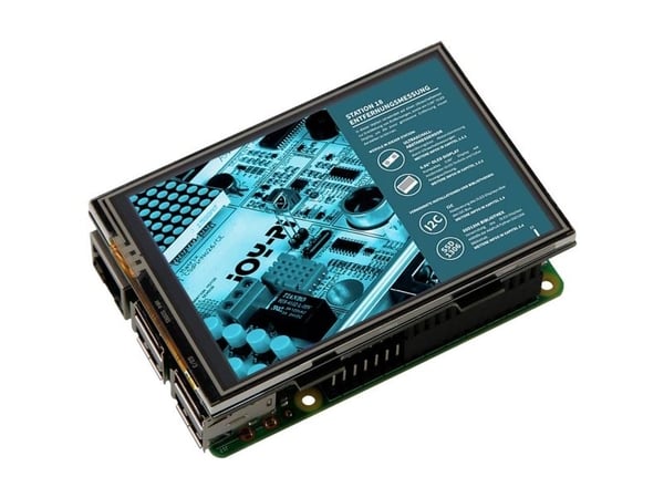 Joy-it JT3.5TR Touchscreen-modul 8,9 cm (3,5 tommer) 480 x 320 Pixel Passer til: Raspberry Pi