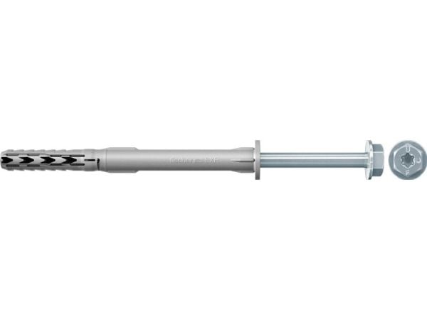 Fischer 502456, Skruesett, Nylon, Betong, M8, 5,2 cm, 1 stykker