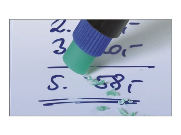 Faber-Castell MULTIMARK 1525 - Markering - permanent - 1 mm - medel - med radergummi (paket om 4)