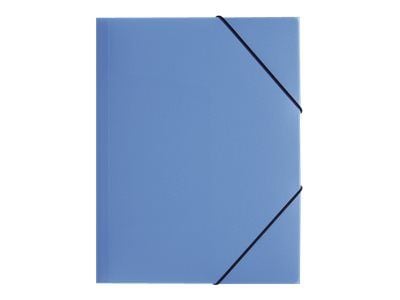Pagna Basic Trend - 3-fliksmappe - bokryggbredde: 5 mm - for A4 (210 x 297 mm) - lys blå