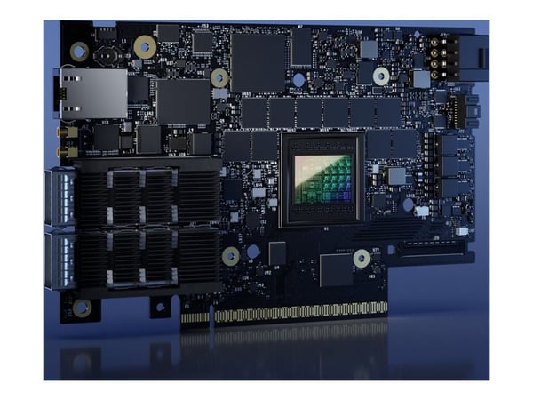 NVIDIA BlueField-3 P-Series B3220 - Nettverksadapter - PCIe 5.0 x16 - 200 Gigabit QSFP112 x 2