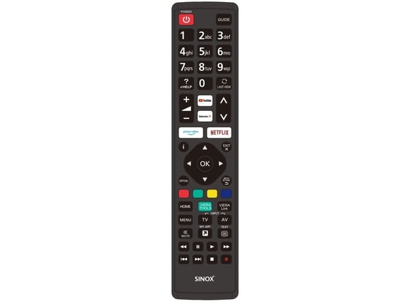 Sinox-kaukosäädin Panasonicille