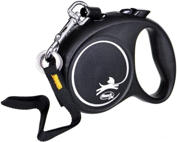 flexi Black Design XS koppel 3 m, 8 kg, svart