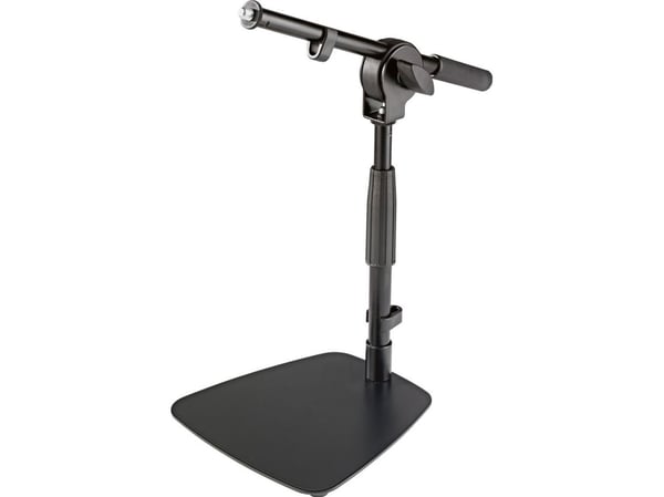 K&amp;M 25995 - Stativ - for mikrofon - stål - sort - gulvstående, skrivebord